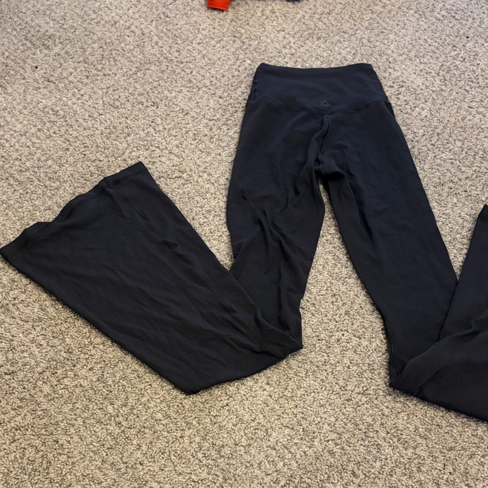 Arie dark grey flair leggings